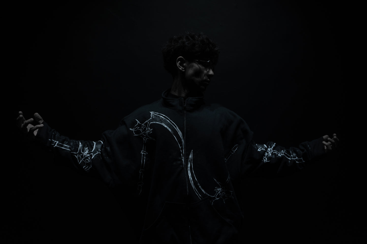 Moletom Zip Up- Death Bringer