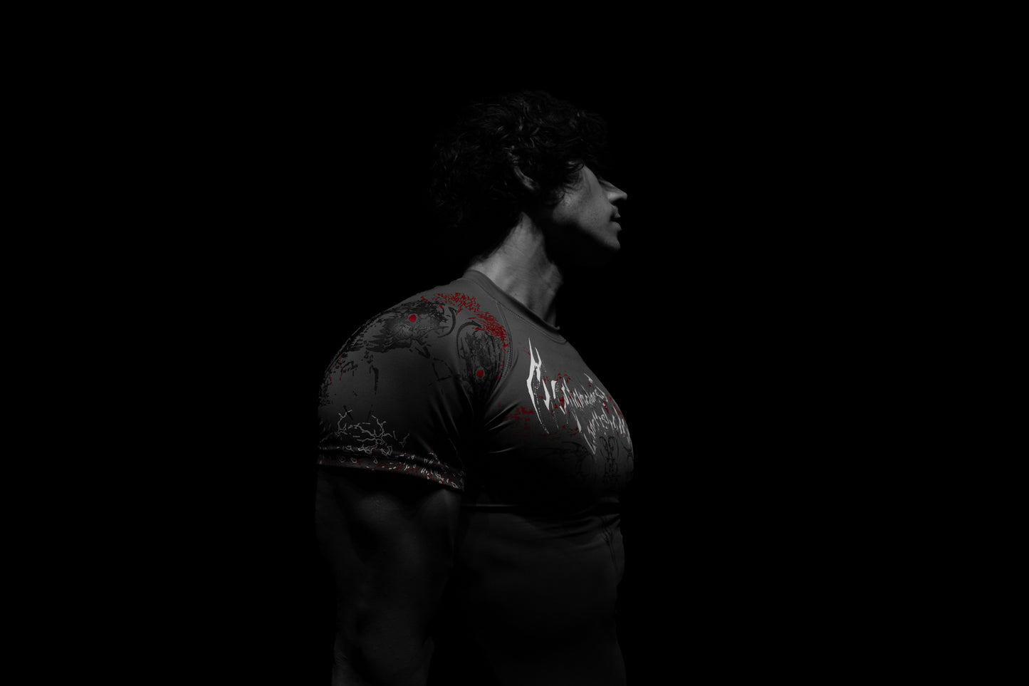 Camiseta De Compressão Cinza - Skull Crusher Drop
