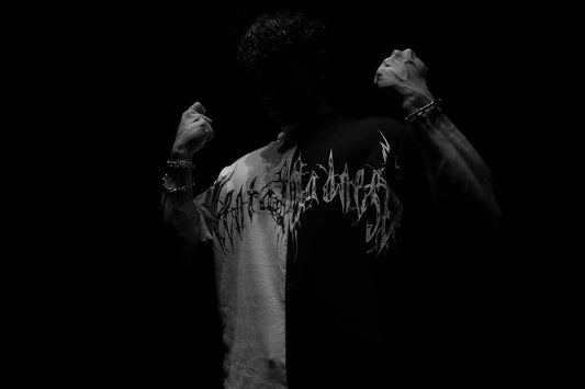 Camiseta Oversized Black/White - MM Basic Drop