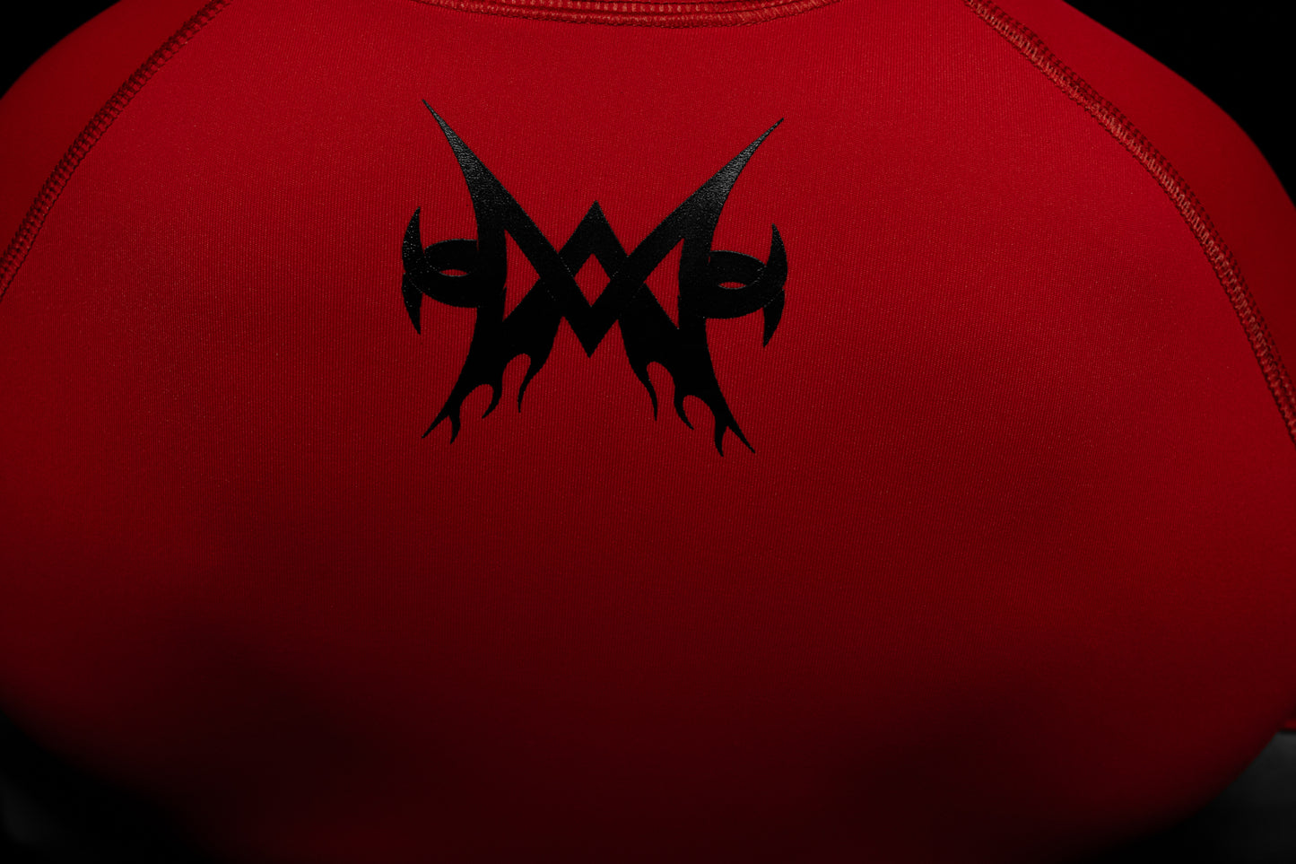 Camiseta De Compressão Vermelha - MM Basic Drop